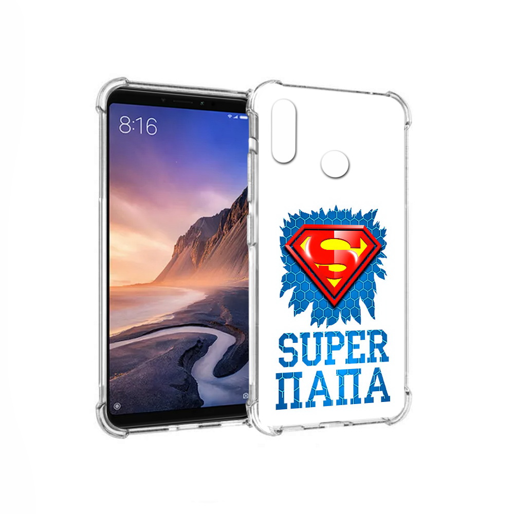 

Чехол MyPads Tocco для Xiaomi Mi Max 3 Супер Папа (PT115366.313.165), Прозрачный, Tocco