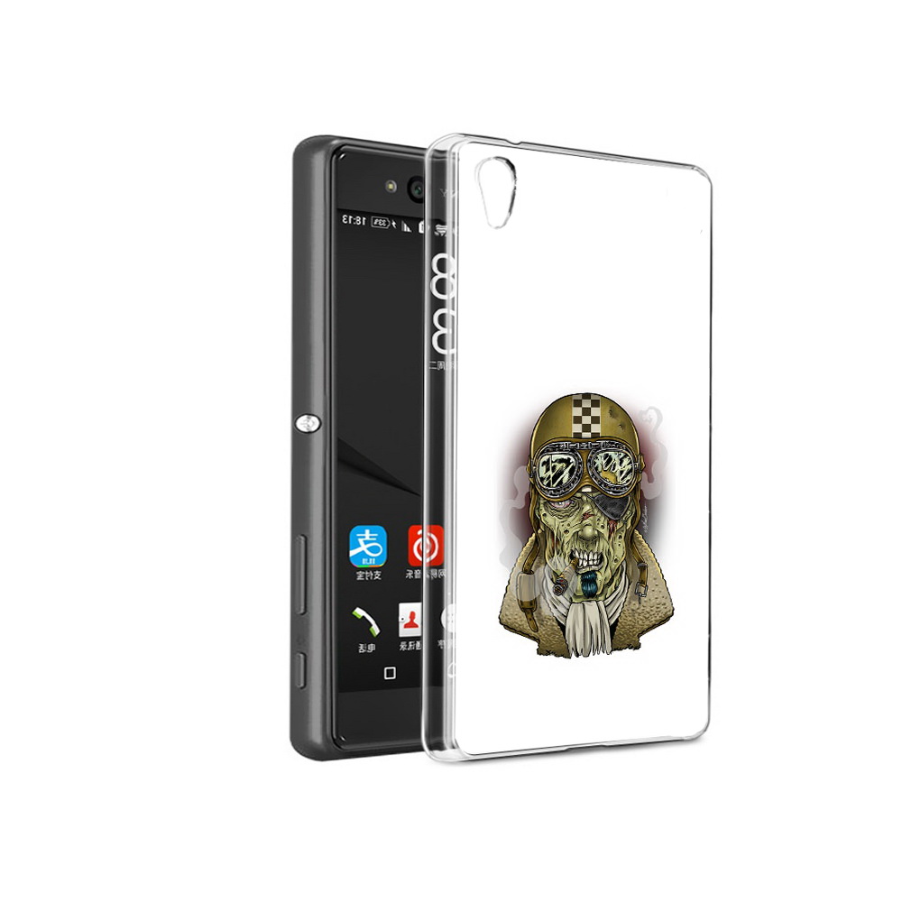 

Чехол MyPads Tocco для Sony Xperia C6 военный зомби (PT28839.243.264), Прозрачный, Tocco