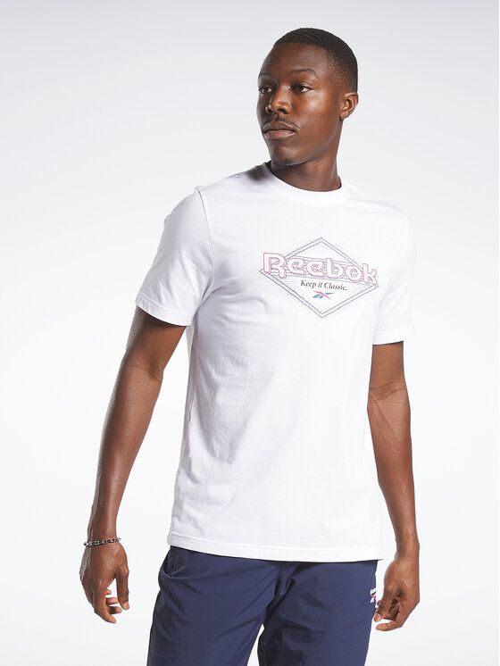 

Футболка мужская Reebok 0000301508649 белая S (доставка из-за рубежа), Белый, 0000301508649
