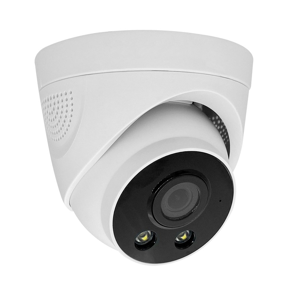Камера видеонаблюдения IP ДиМир ДМ-NSD53-B40H 4Мп 2.8 мм PoE, белая, микрофон, купольная микрофон караоке любимые песенки тм азбукварик