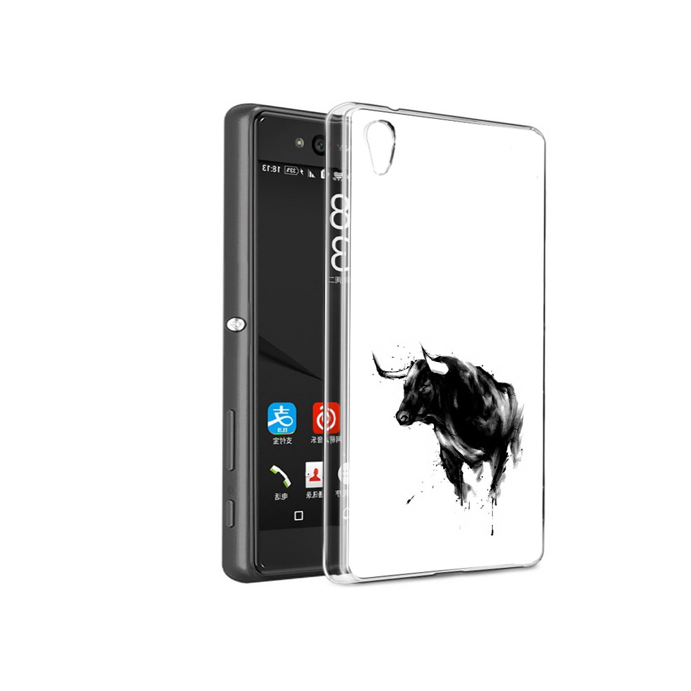 

Чехол MyPads Tocco для Sony Xperia C6 бык (PT28839.243.254), Прозрачный, Tocco