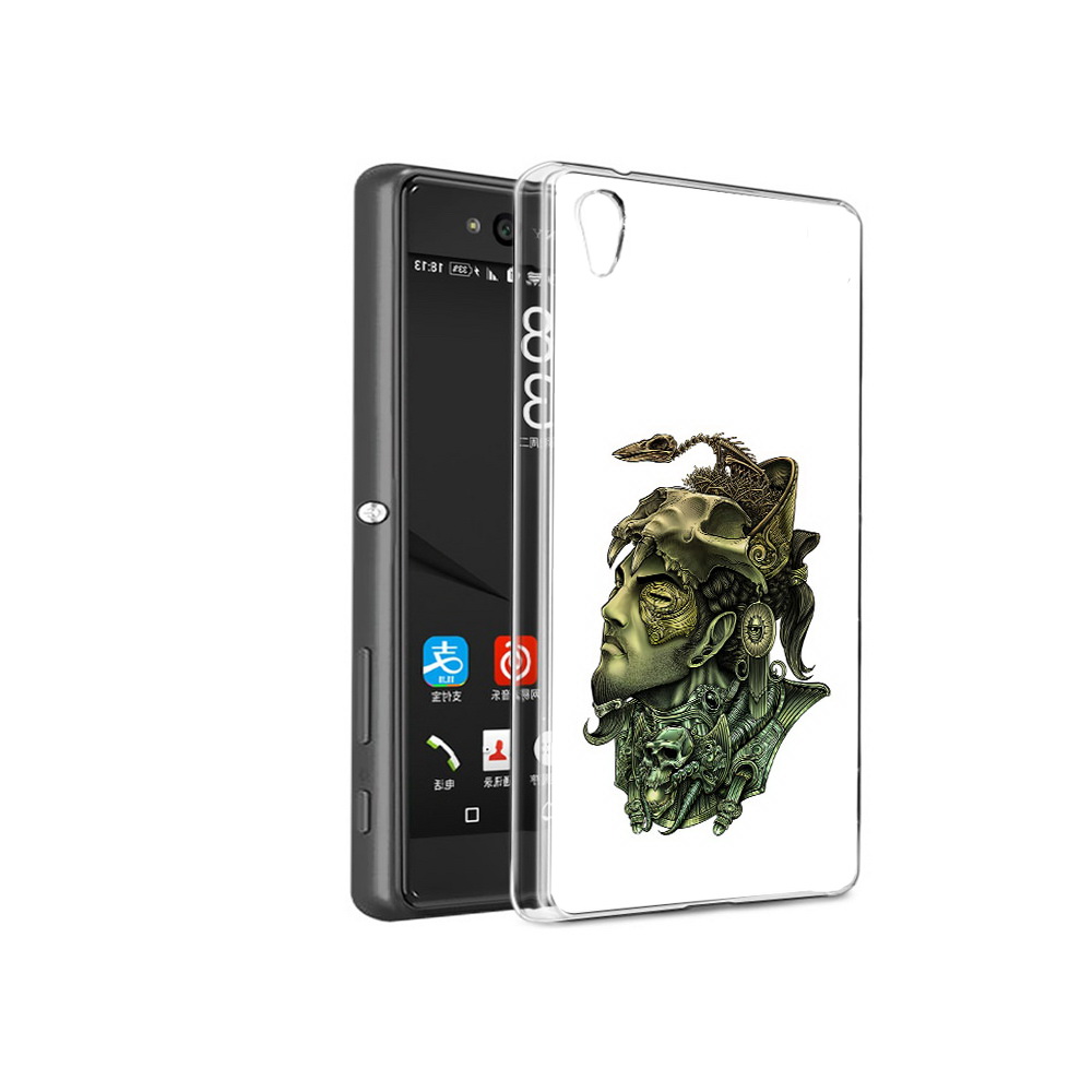 

Чехол MyPads Tocco для Sony Xperia C6 бронзовый воин (PT28839.243.248), Прозрачный, Tocco