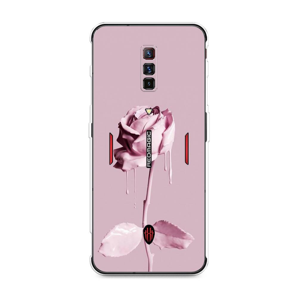 

Чехол Awog на ZTE Nubia Red Magic 6 / ЗТЕ Нубиа Ред Мэджик 6 "Роза в краске", Разноцветный, 135150-8