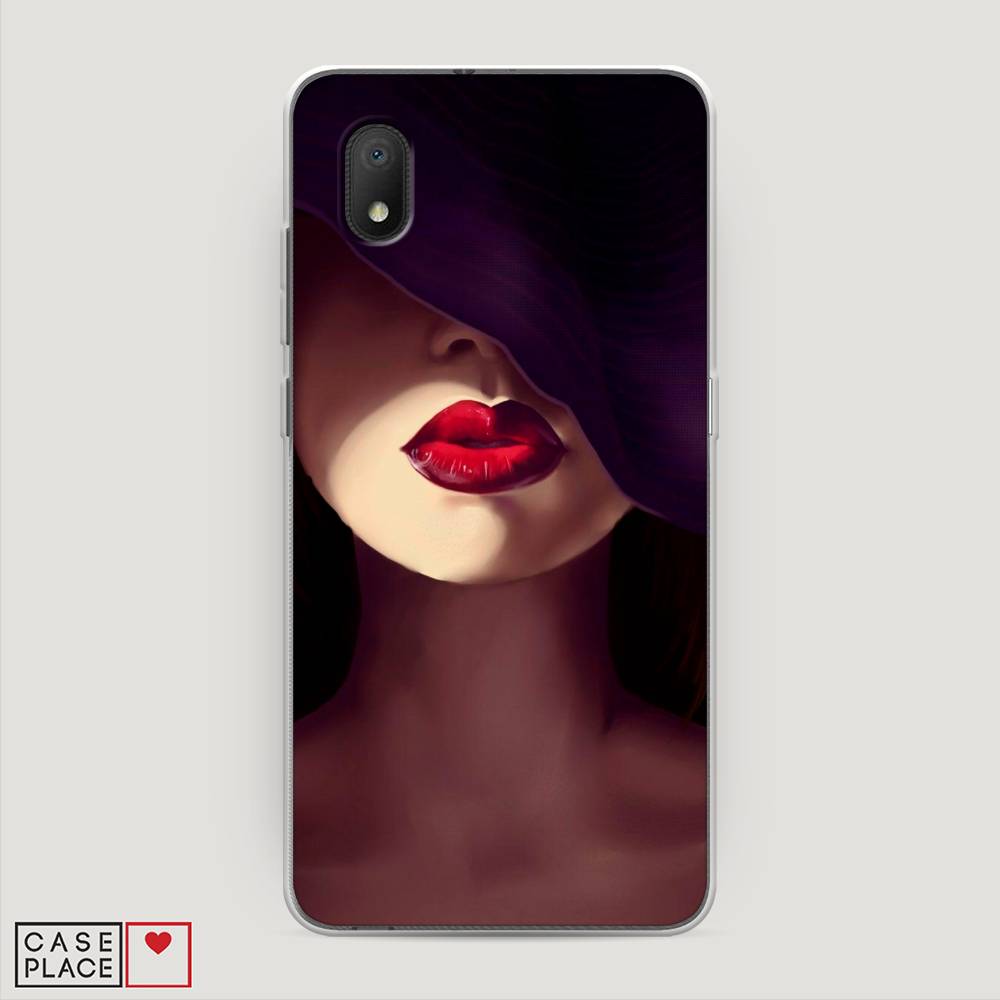 фото Чехол awog "красные губы" для alcatel 1a (2020) 5002f
