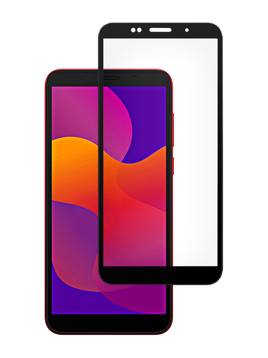 

Защитное стекло 3D для Honor 9S, Y5p черный, MOTG-3D-HON-9S