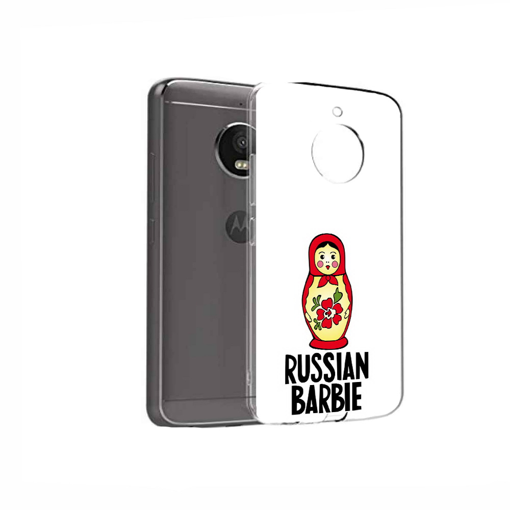 

Чехол MyPads Tocco для Motorola Moto E4 матрешка (PT99977.370.459), Прозрачный, Tocco