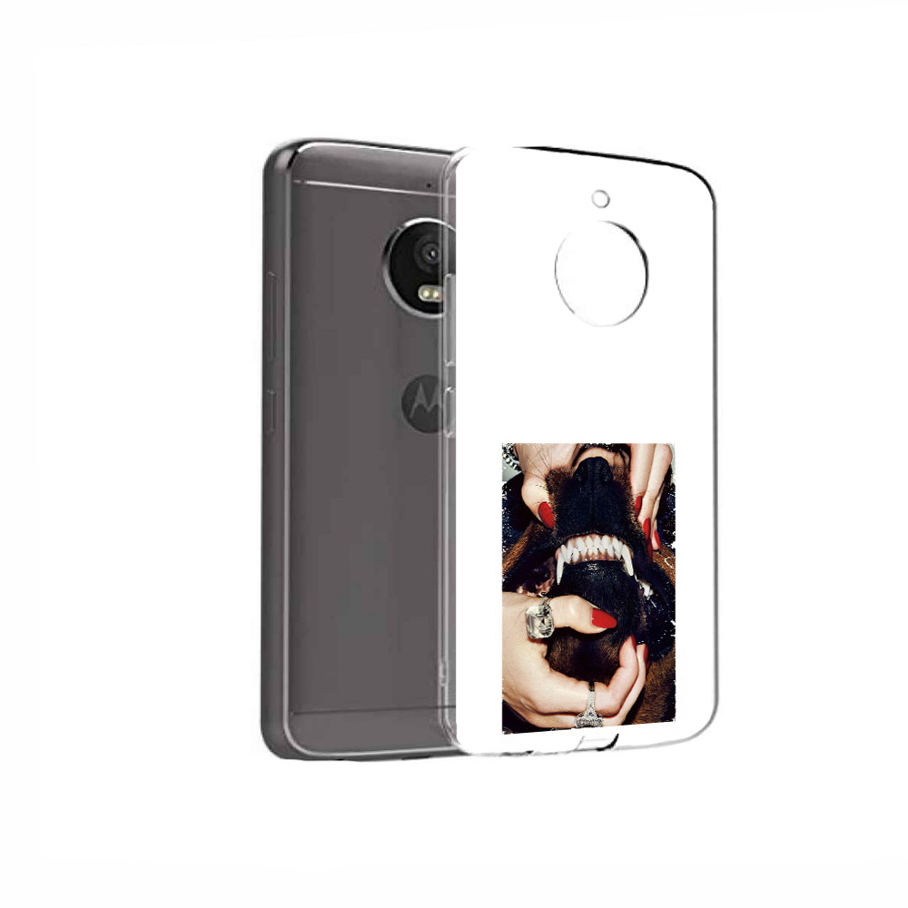 

Чехол MyPads Tocco для Motorola Moto E4 маникюр (PT99977.370.457), Прозрачный, Tocco