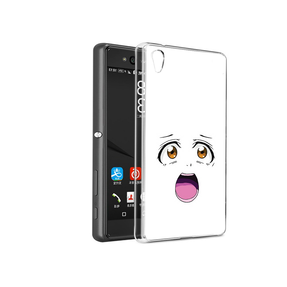 

Чехол MyPads Tocco для Sony Xperia C6 аниме лицао (PT28839.243.223), Прозрачный, Tocco