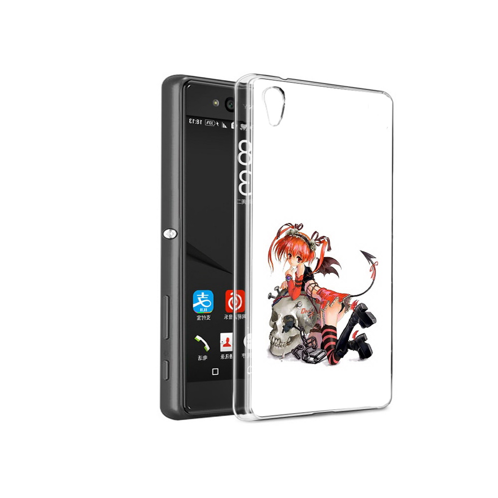

Чехол MyPads Tocco для Sony Xperia C6 аниме (PT28839.243.221), Прозрачный, Tocco