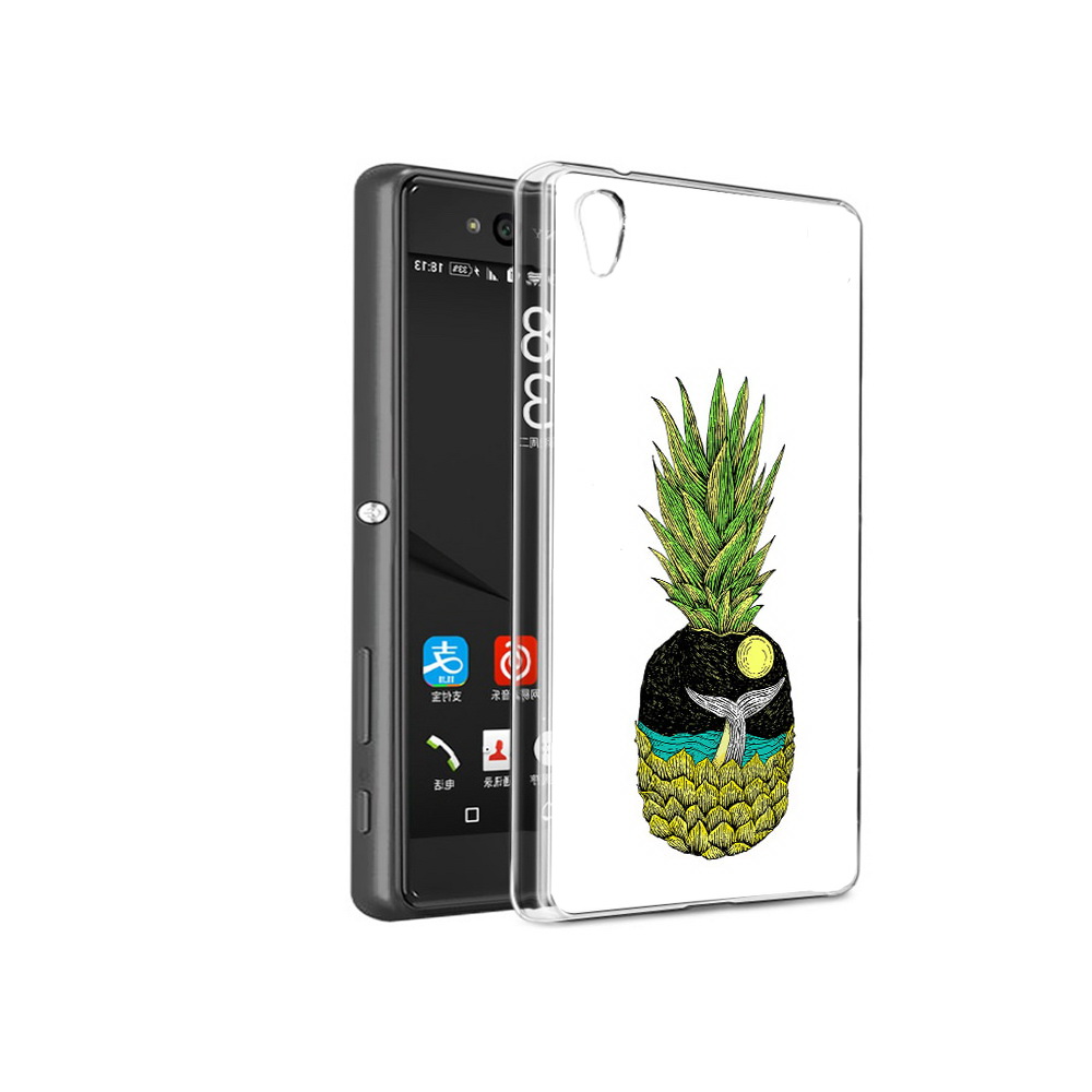 

Чехол MyPads Tocco для Sony Xperia C6 ананас с китом (PT28839.243.220), Прозрачный, Tocco
