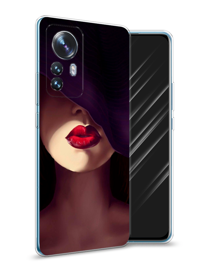 

Чехол Awog на Xiaomi 12 Pro "Красные губы", Разноцветный, 314450-7
