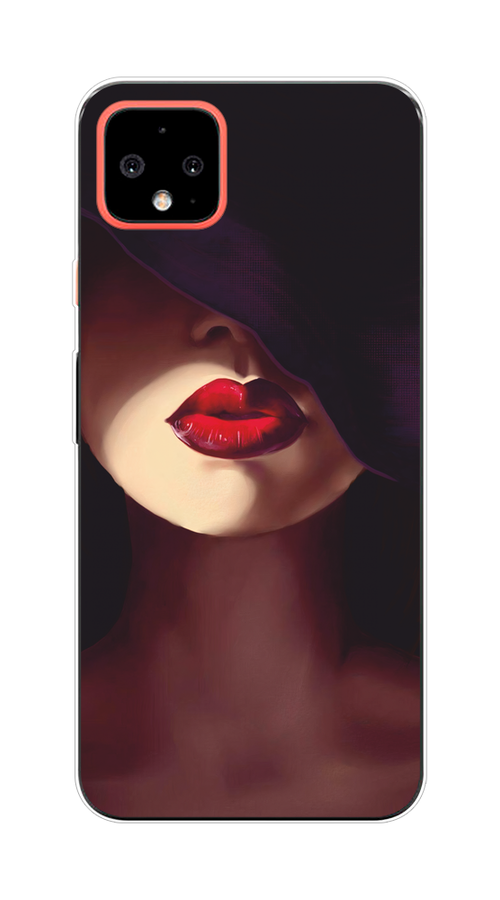 

Чехол Awog на Google Pixel 4 XL "Красные губы", Разноцветный, 270550-7