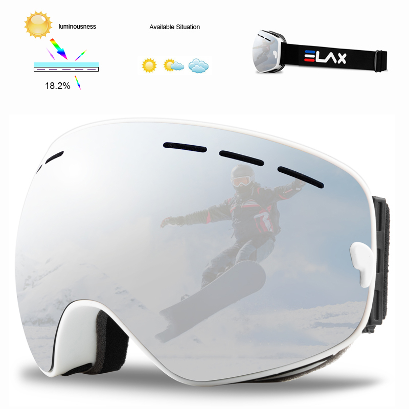 Лыжные очки FILINN модель 360 белые