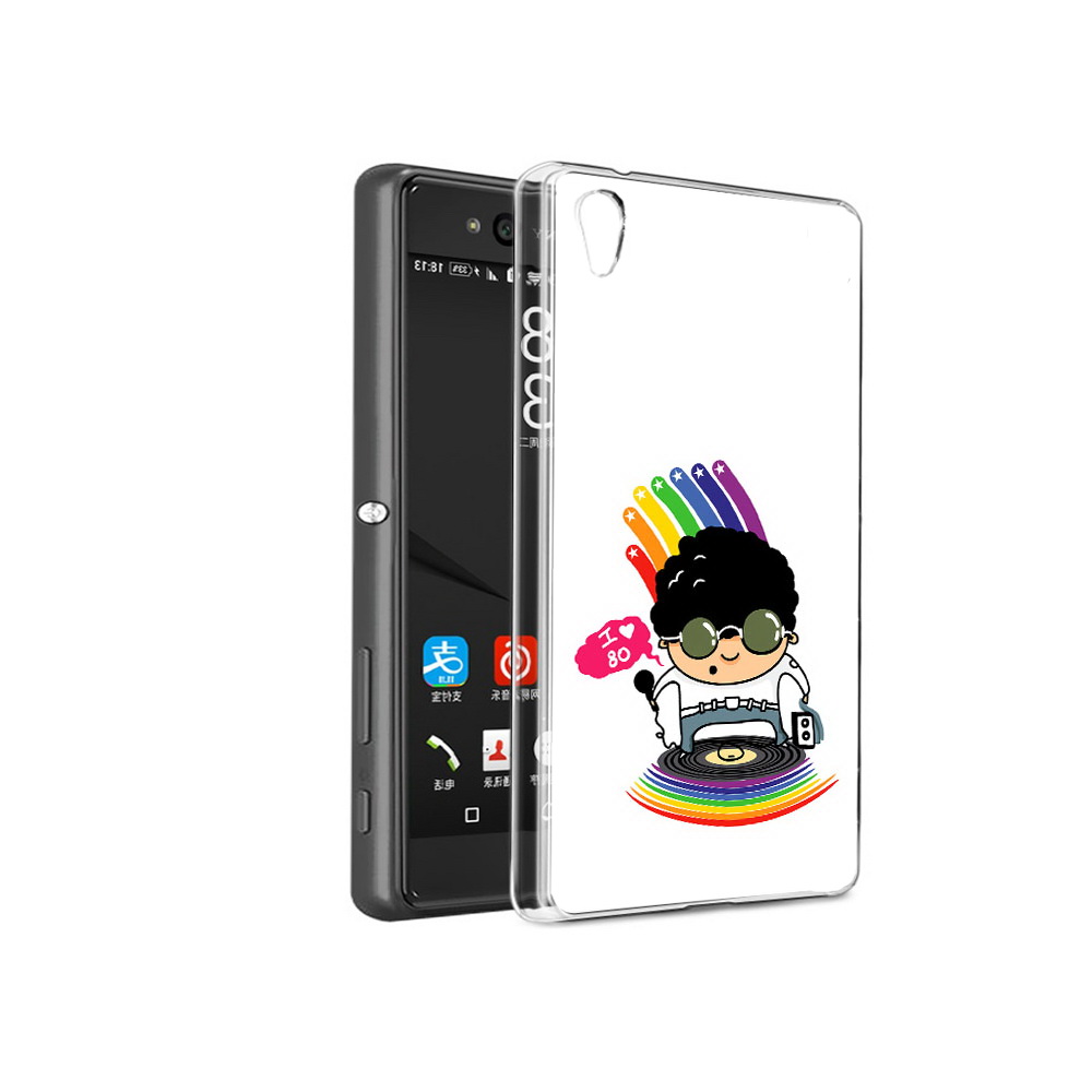

Чехол MyPads Tocco для Sony Xperia C6 Я люблю 80-е (PT28839.243.205), Прозрачный, Tocco