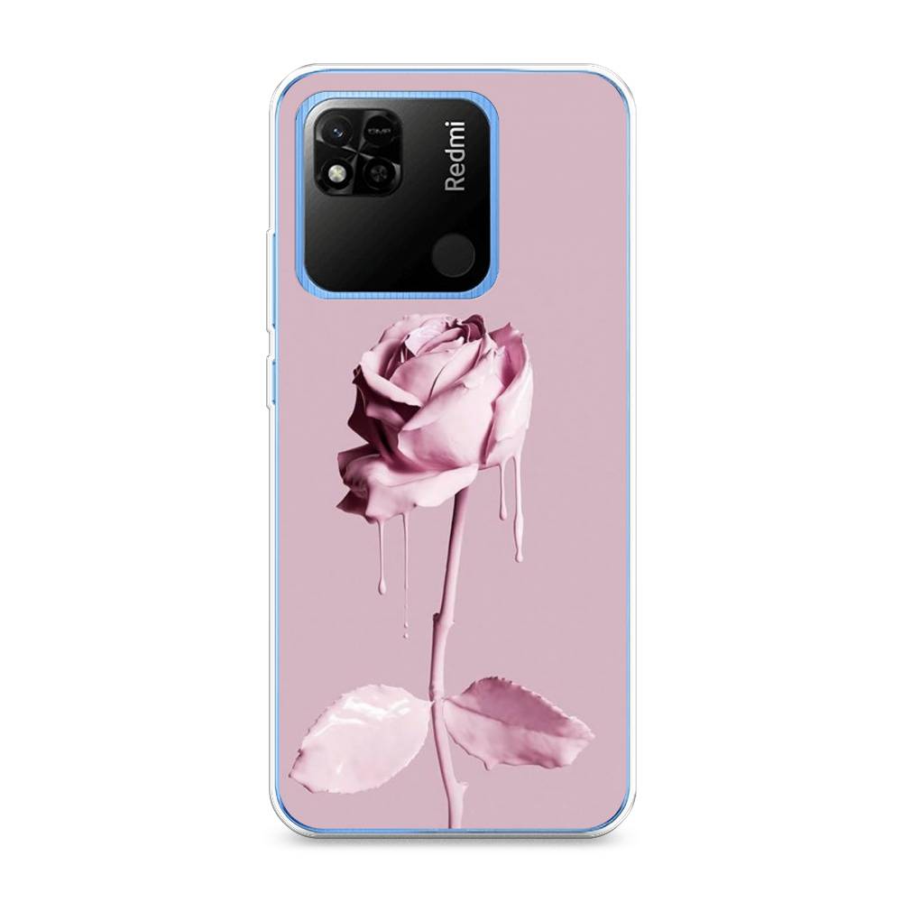 

Чехол Awog на Xiaomi Redmi 10A "Роза в краске", Разноцветный, 313950-8