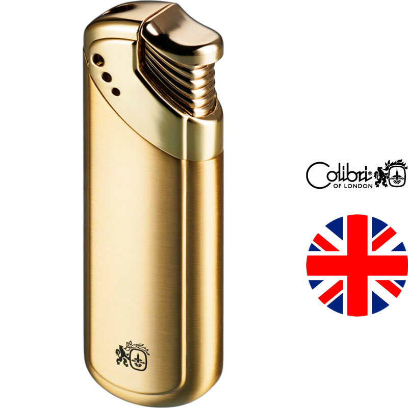 

Газовая зажигалка Colibri Mystique Satin Gold & Polished Gold