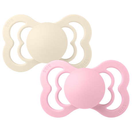 

Набор пустышек BIBS Supreme Latex: Ivory/Baby Pink, 0-6 мес., 2 шт. 170340, Supreme Latex