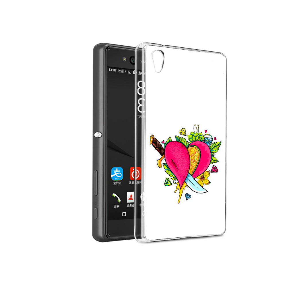 

Чехол MyPads Tocco для Sony Xperia C6 Фруктовое сердце (PT28839.243.188), Прозрачный, Tocco