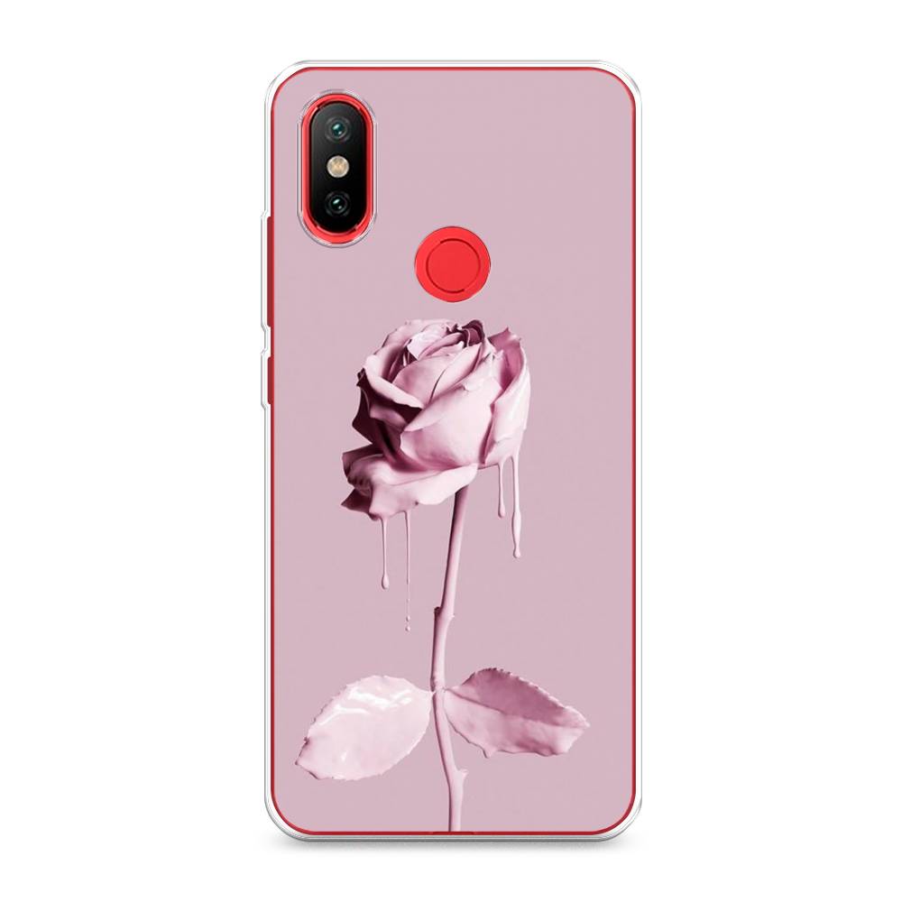

Чехол Awog на Xiaomi Mi 6X/A2 "Роза в краске", Разноцветный, 33350-8