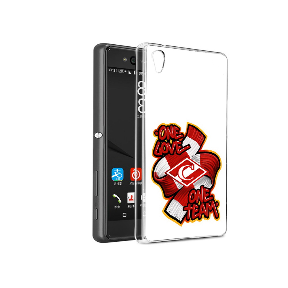 

Чехол MyPads Tocco для Sony Xperia C6 ФК спарак 1 любовь (PT28839.243.184), Прозрачный, Tocco