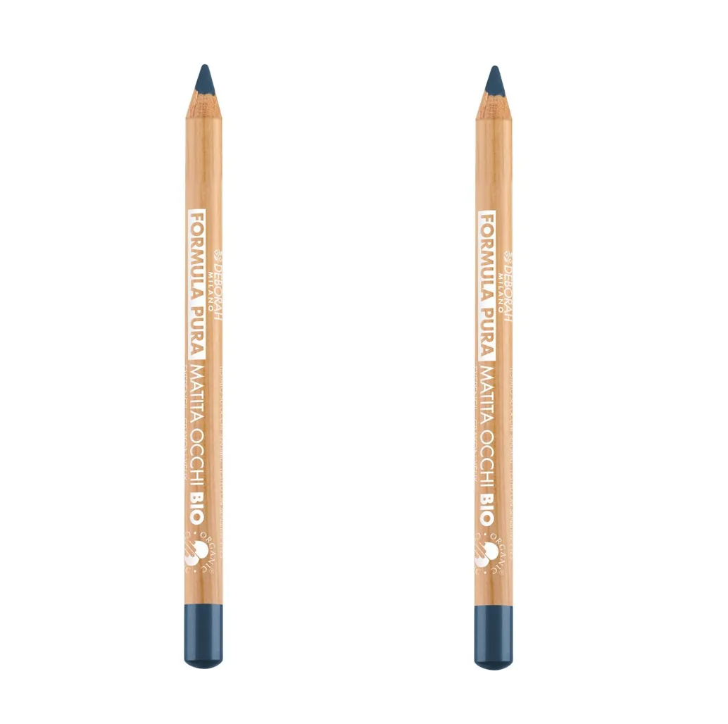 Карандаш для глаз Deborah Milano Formula Pura Organic Eye Pencil тон 03 Синий 1.2г 2 шт