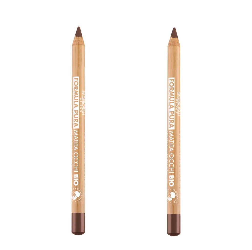 Карандаш для глаз Deborah Milano Formula Pura Organic Eye Pencil тон 02 1.2г 2шт