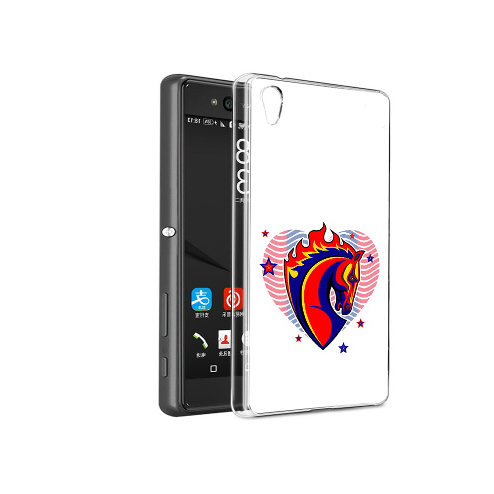 

Чехол MyPads Tocco для Sony Xperia C6 ФК ЦСЛ Лошадь (PT28839.243.180), Прозрачный, Tocco