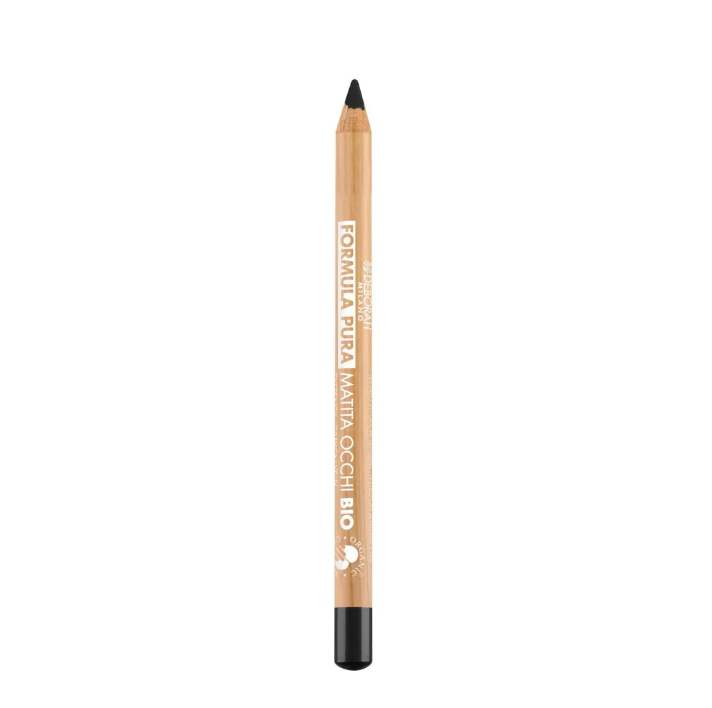 Карандаш для глаз Deborah Milano Formula Pura Organic Eye Pencil тон 01 Черный 1.2г