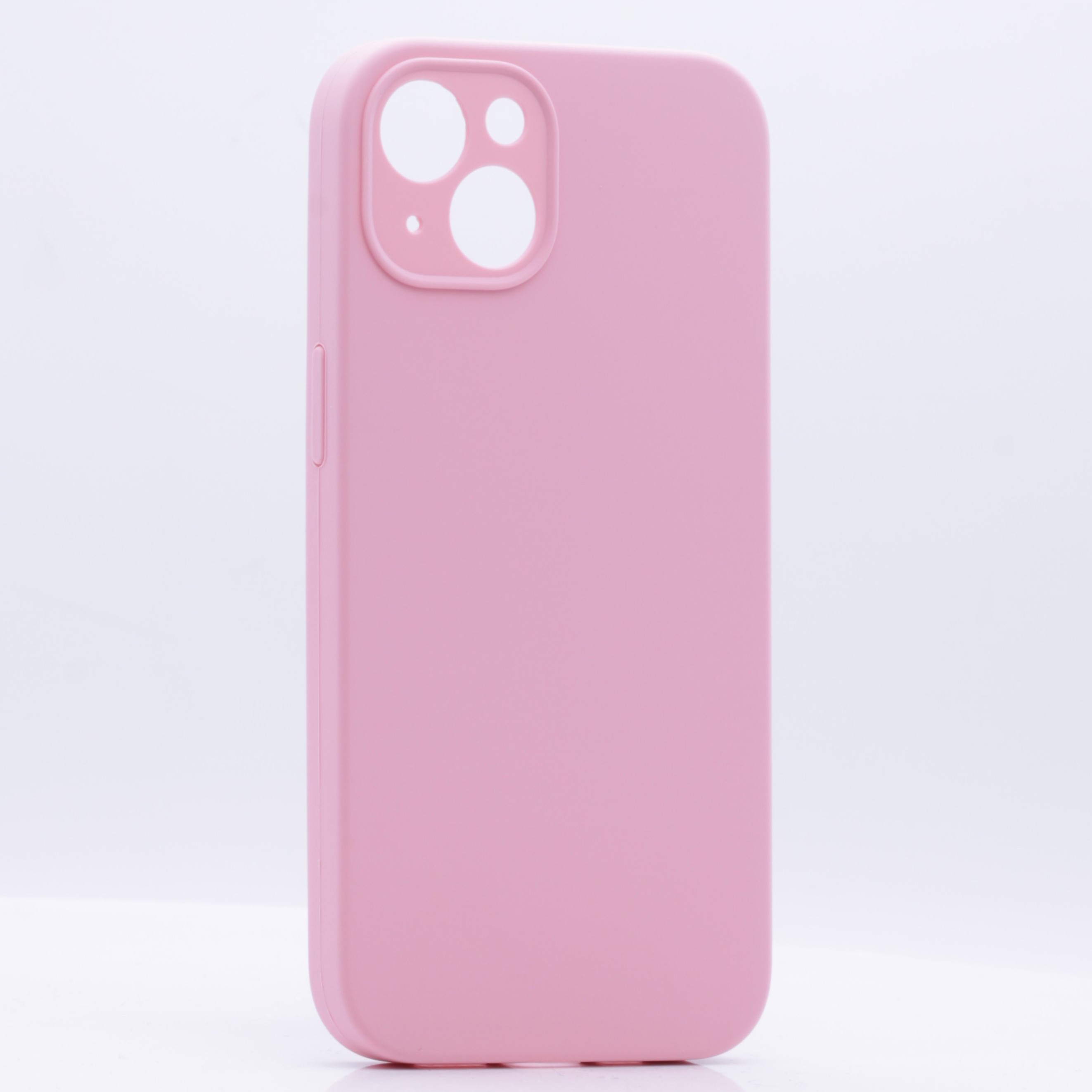 фото Чехол silicone cover для iphone 13, светло-розовый silicone case