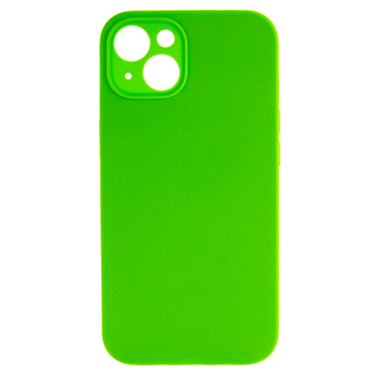 фото Чехол silicone cover для iphone 13, салатовый silicone case