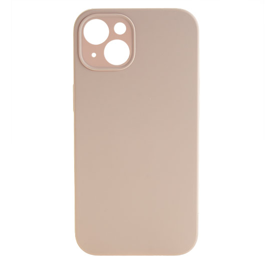 фото Чехол silicone cover для iphone 13, пудровый silicone case