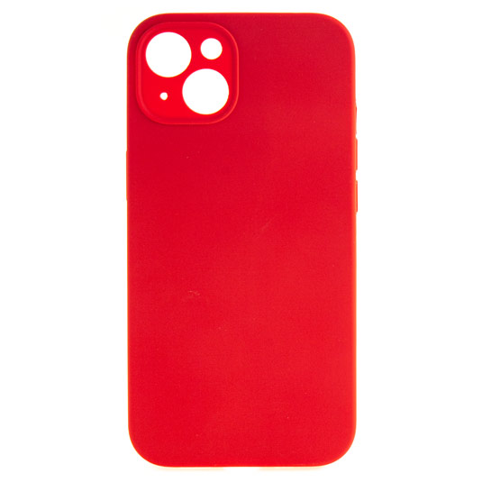 фото Чехол silicone cover для iphone 13, красный silicone case