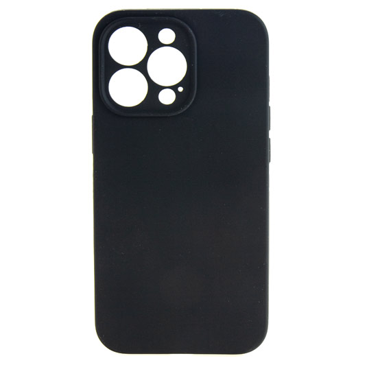 фото Чехол silicone cover для iphone 13 pro, черный silicone case