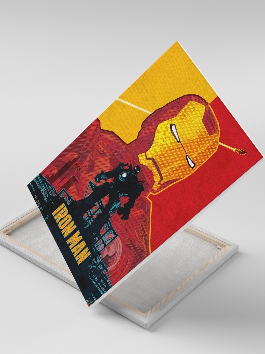 

Картина на холсте СувенирShop Iron Man/Железный человек/Мстители 30х40, CV-FMMS1/34