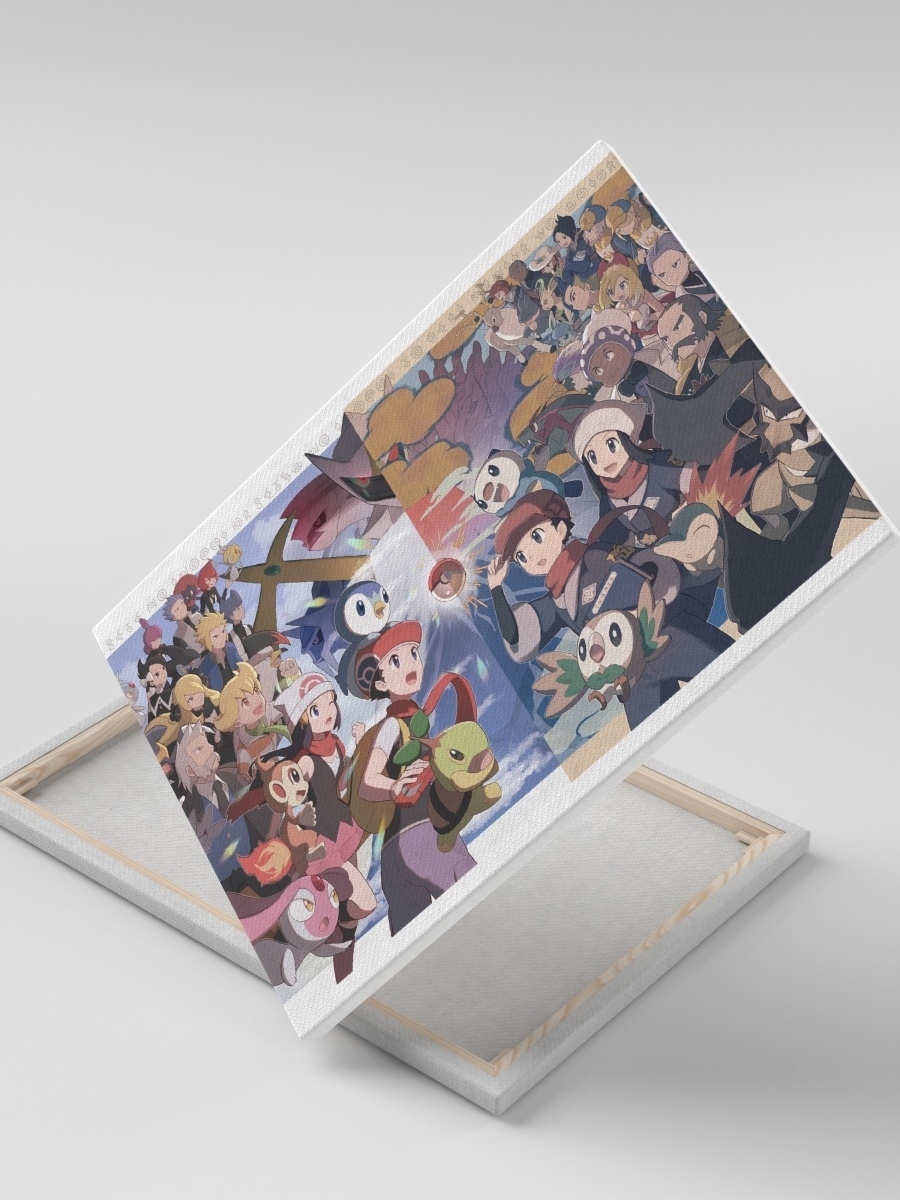 

Картина на холсте СувенирShop Pokemon/Покемон 30х40, CV-MUPK6/34