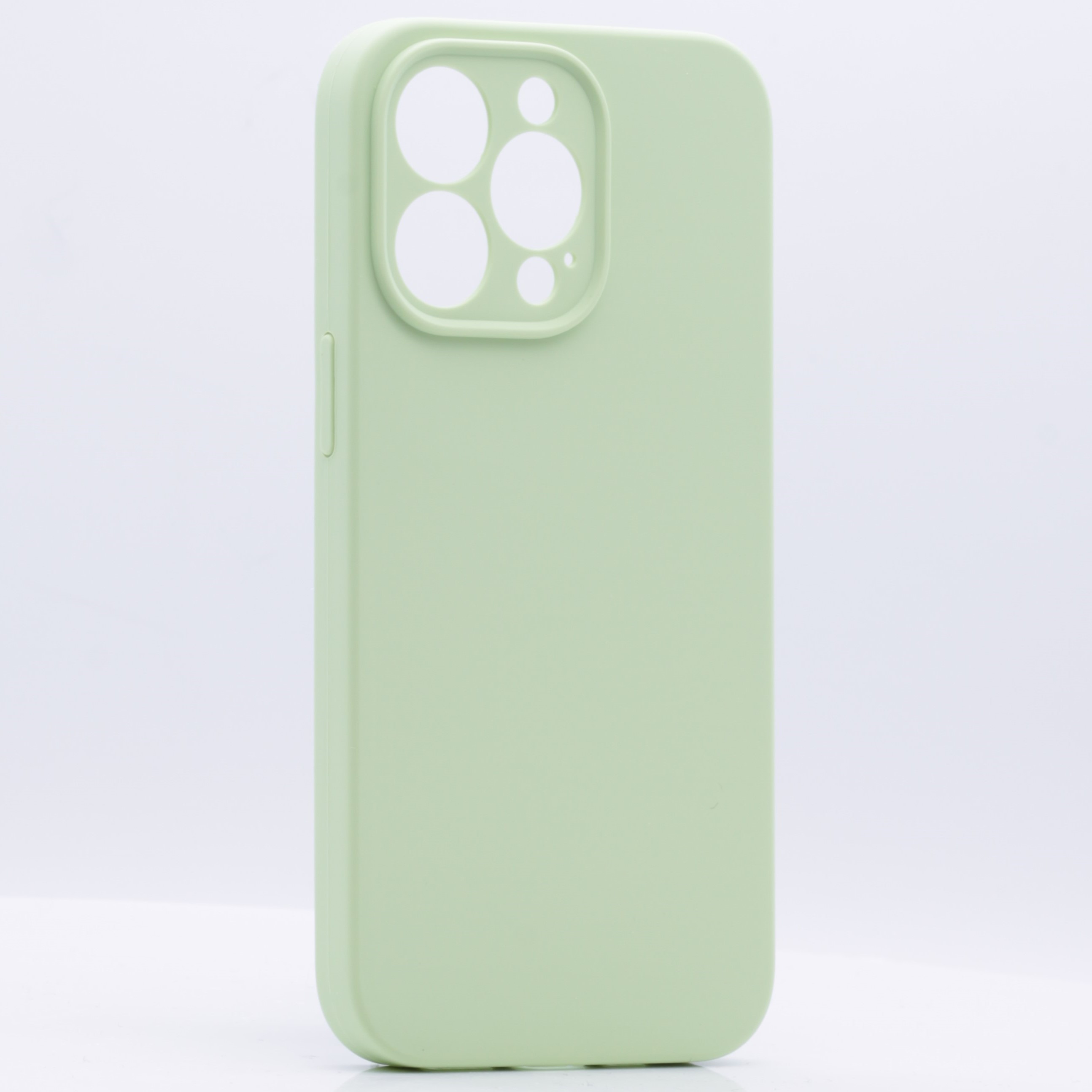 фото Чехол silicone cover для iphone 13 pro, светло-зеленый silicone case