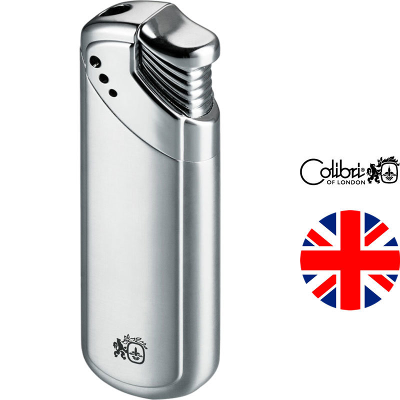 

Газовая зажигалка Colibri Mystique Satin Silver & Polished Silver