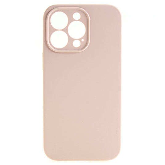 фото Чехол silicone cover для iphone 13 pro, пудровый silicone case