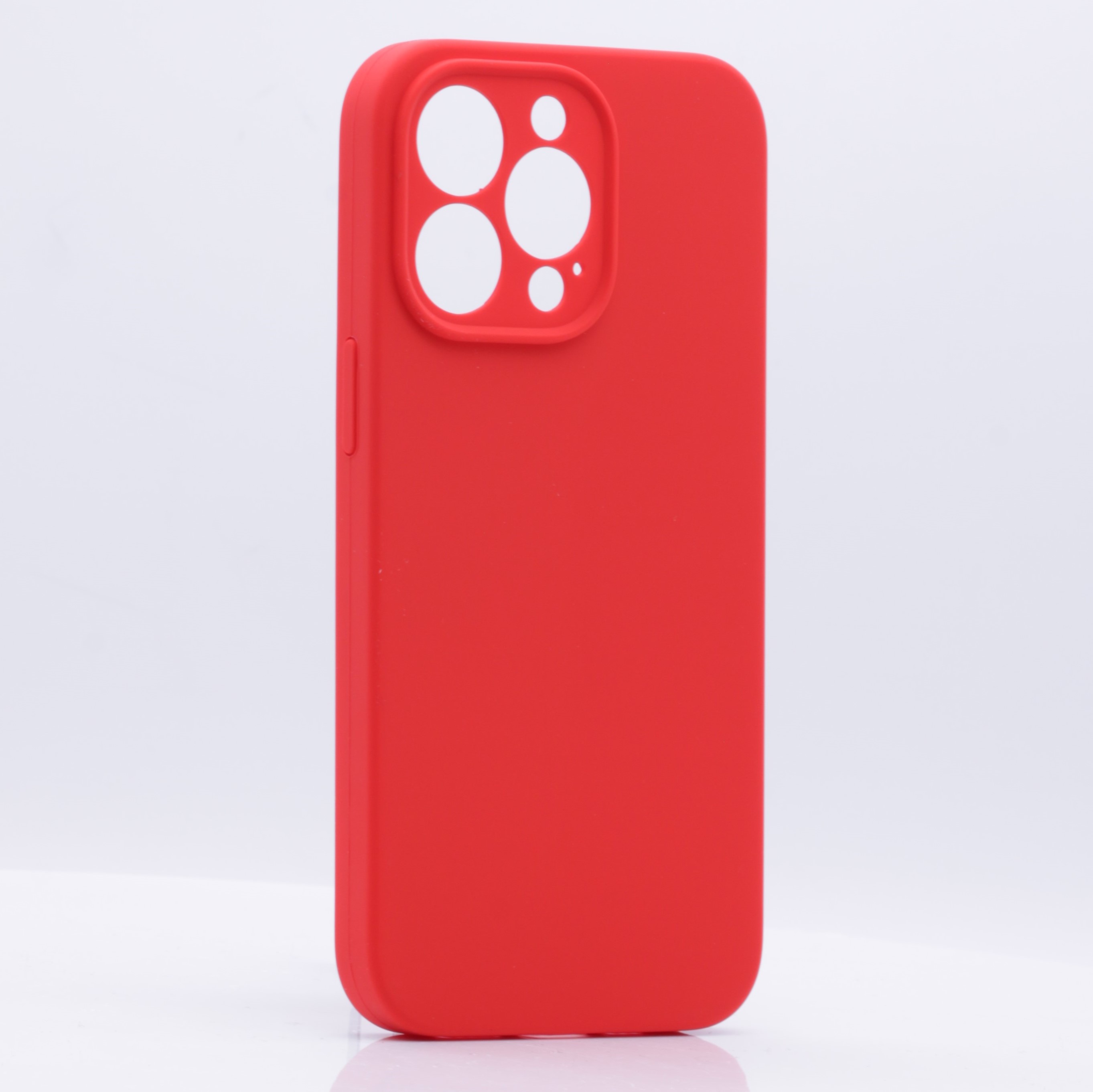 фото Чехол silicone cover для iphone 13 pro, красный silicone case