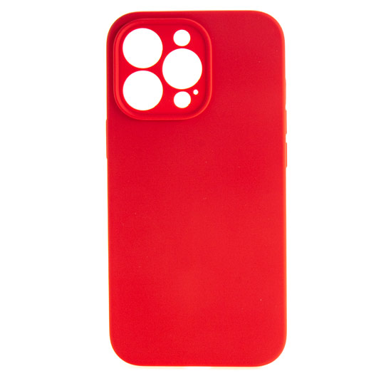 фото Чехол silicone cover для iphone 13 pro, красный silicone case