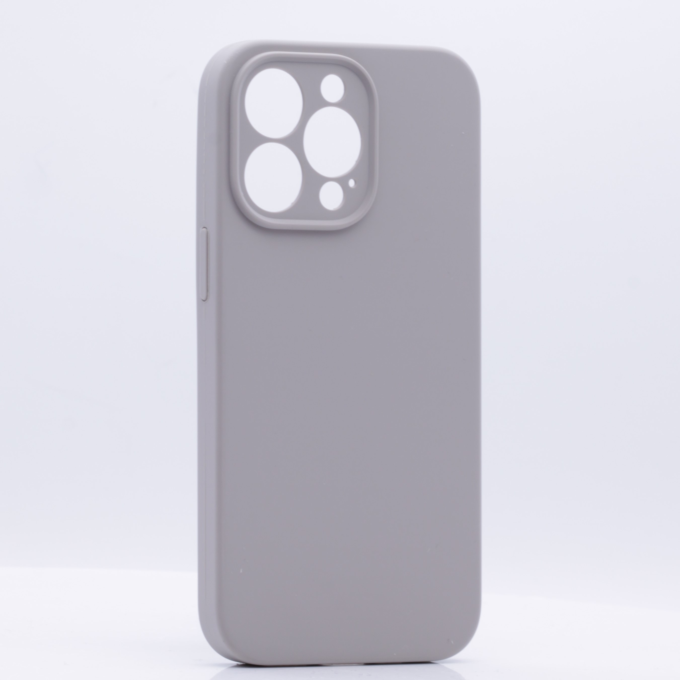 фото Чехол silicone cover для iphone 13 pro max, серый silicone case