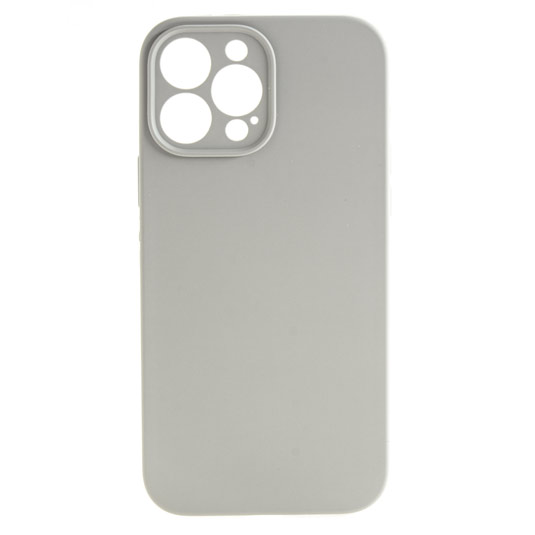 фото Чехол silicone cover для iphone 13 pro max, серый silicone case