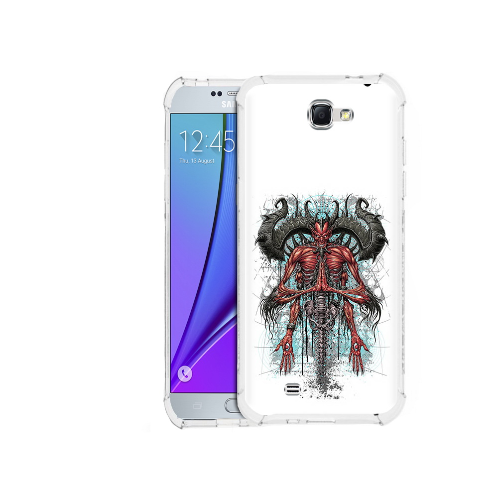 

Чехол MyPads Tocco для Samsung Galaxy Note 2 дьявол (PT29983.561.340), Прозрачный, Tocco