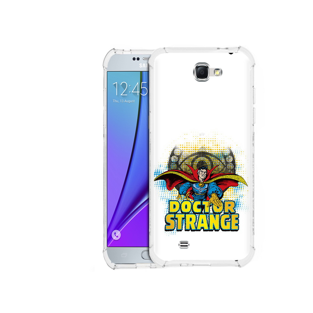 

Чехол MyPads Tocco для Samsung Galaxy Note 2 доктор стренж рисунок (PT29983.561.335), Прозрачный, Tocco