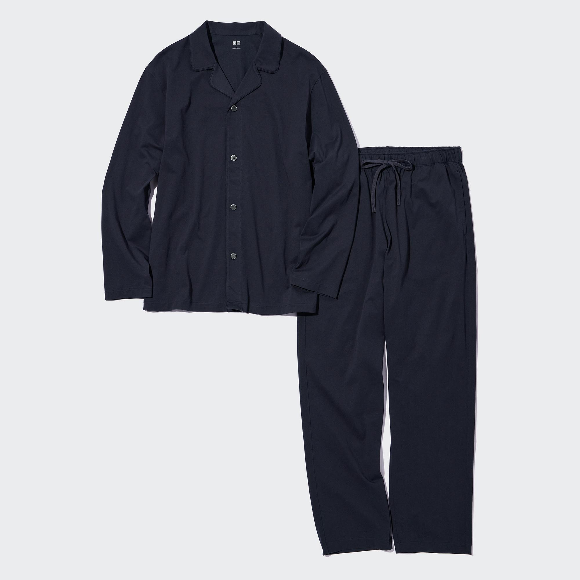 

Пижама мужская UNIQLO 450088COL69 синяя L (доставка из-за рубежа), 450088COL69