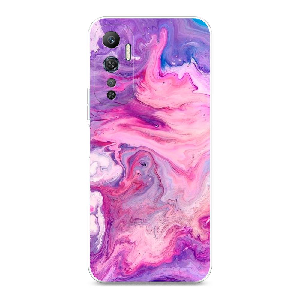

Чехол на Infinix Hot 20 4G "Нежно-розовая абстракция", Розовый, 3103150-3