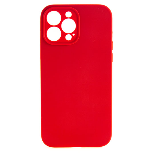 фото Чехол silicone cover для iphone 13 pro max, красный silicone case