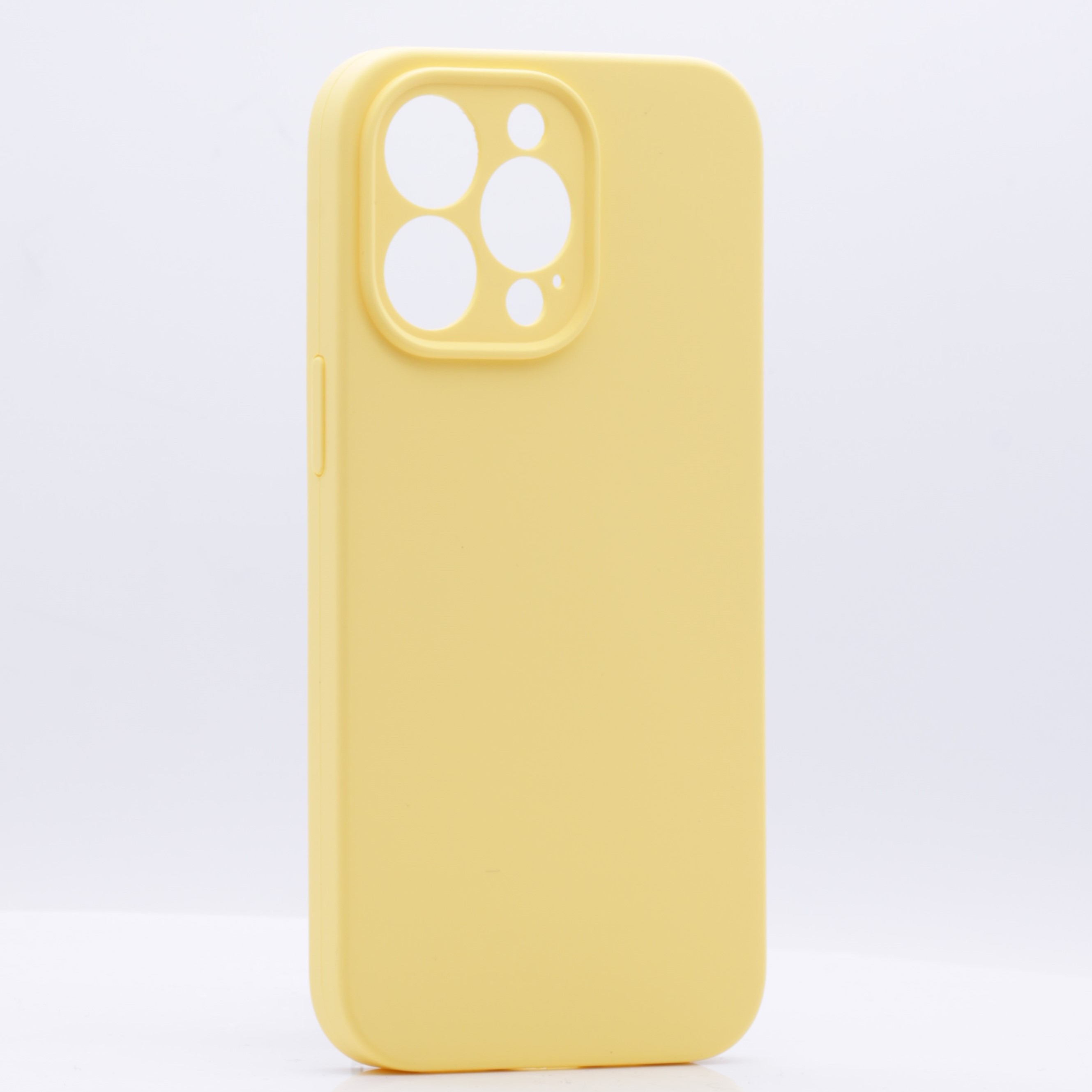 

Чехол Silicone Cover для Iphone 13 Pro Max, желтый