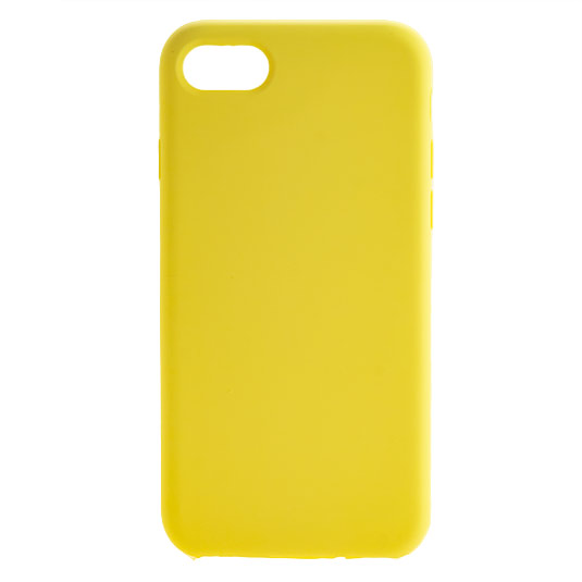 фото Чехол silicone case для iphone 7/8 4,7 желтый