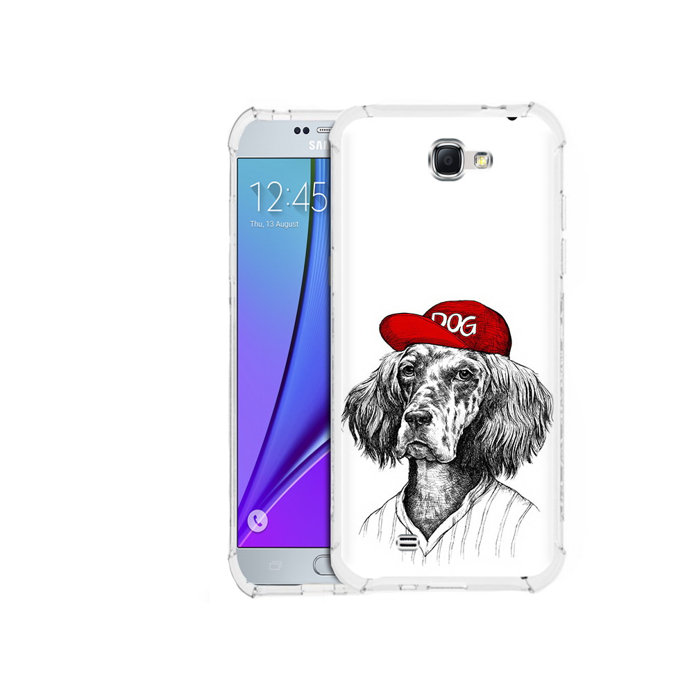 

Чехол MyPads Tocco для Samsung Galaxy Note 2 дог (PT29983.561.333), Прозрачный, Tocco